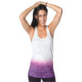 Next Level Ladies' Burnout Ombre Razor Tank Top